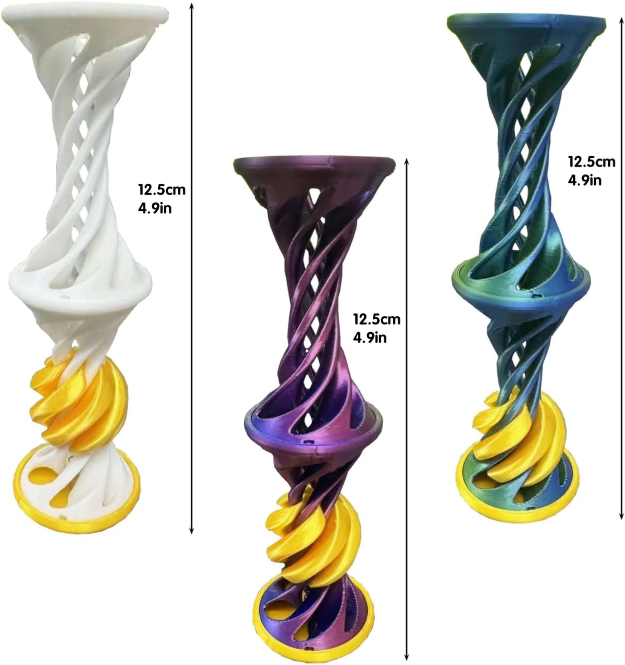 Spiral Cone Fidget Toys,3D Printed Toys