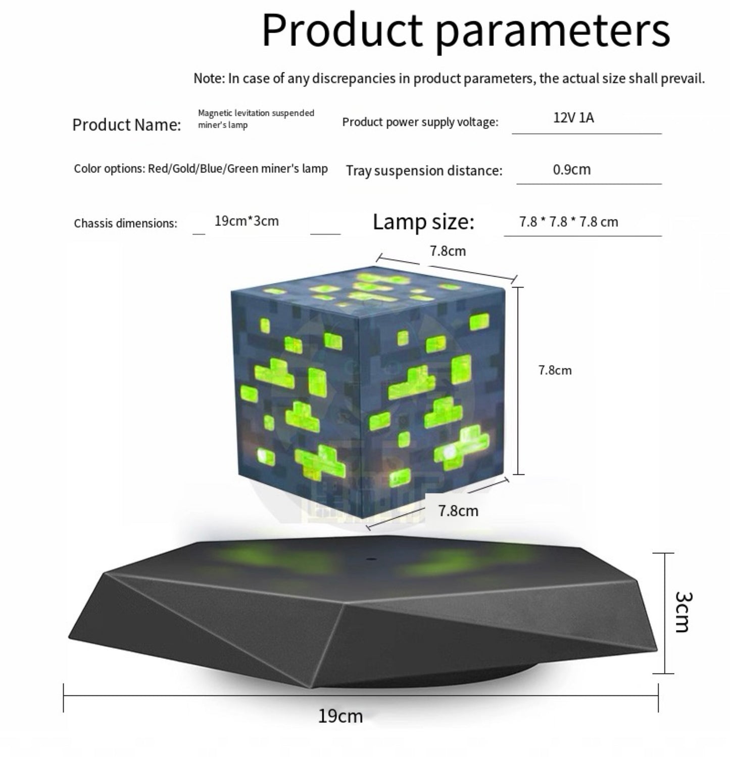 Magnetic Levitating Floating Stand Display