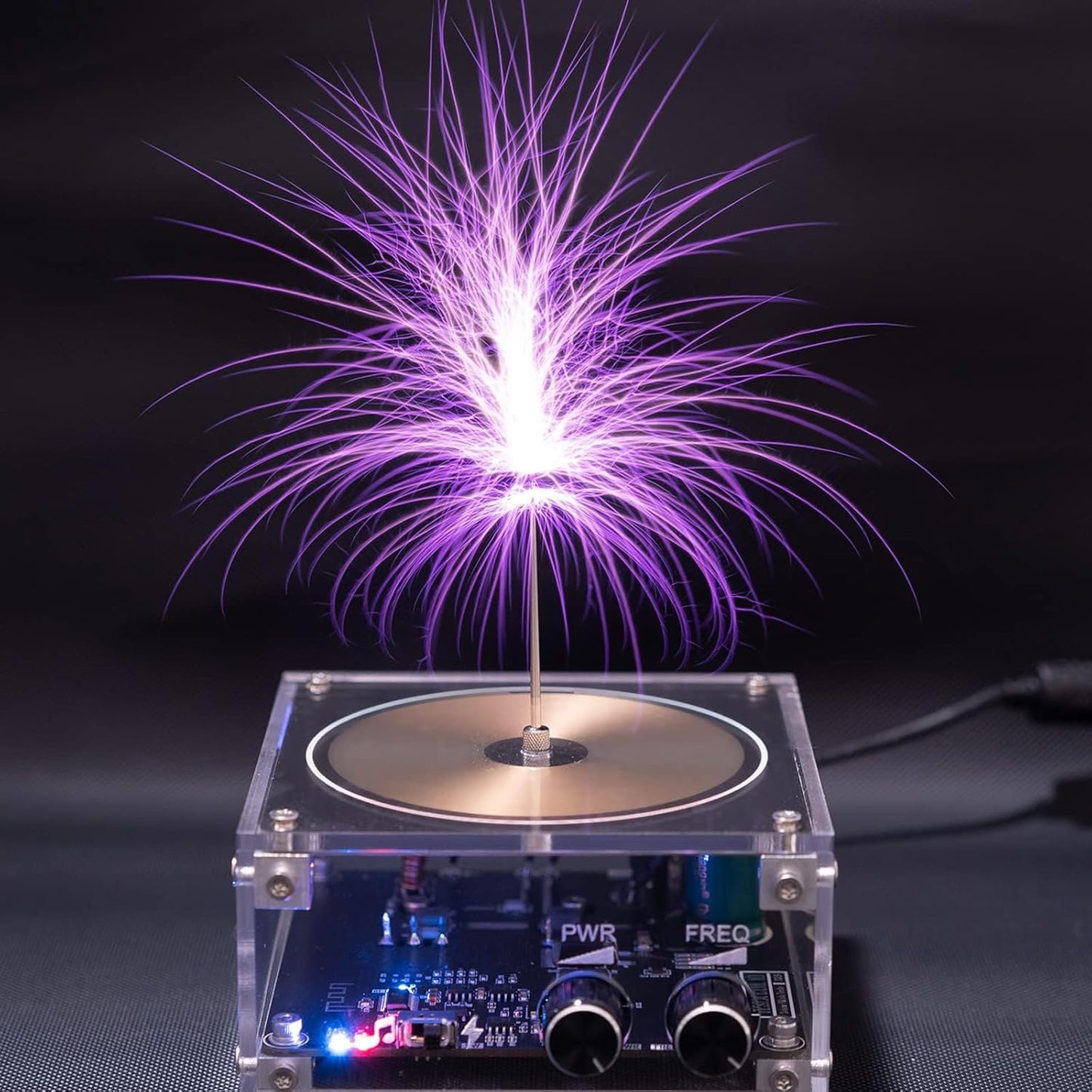 Music Tesla Coil Arc Plasma Coil Desktop Toy