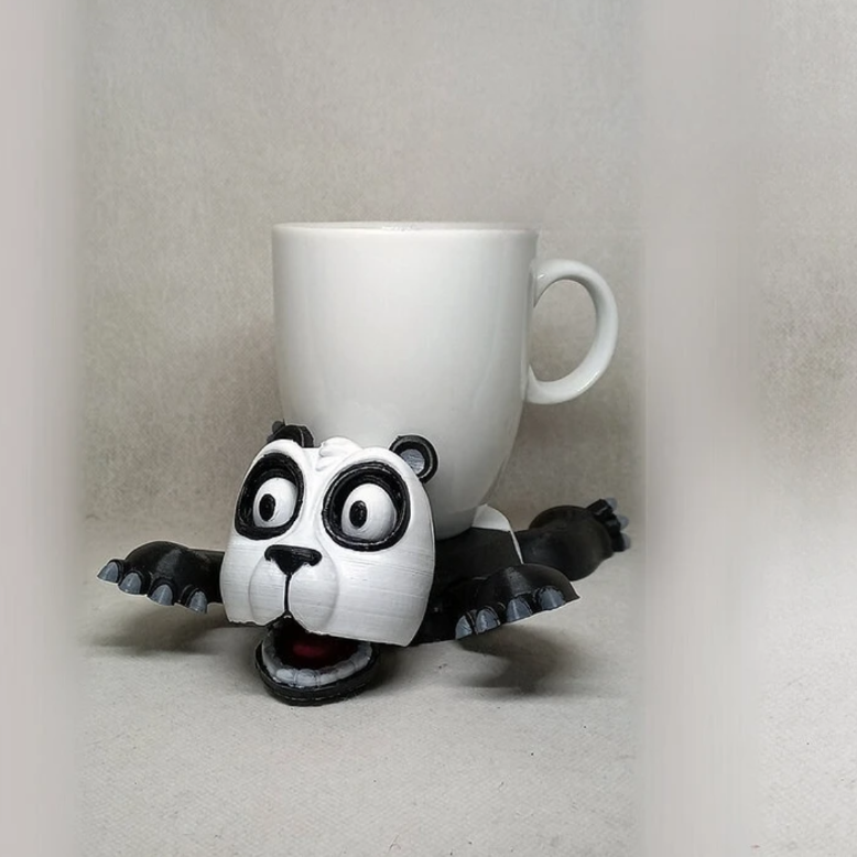 Turtle Coaster with Funny Expression when you put a Glass on His Back