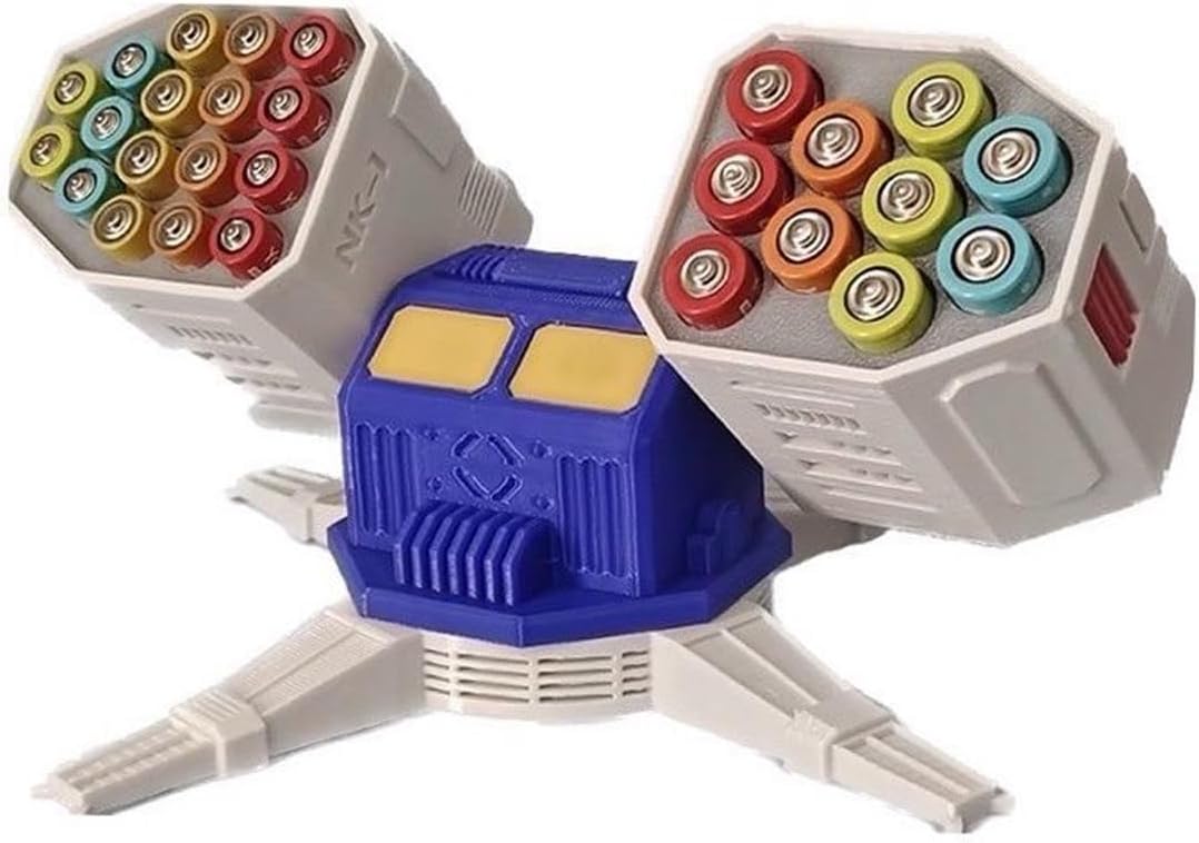 Pen Holder Desktop Organizer Battlefield Mech Model