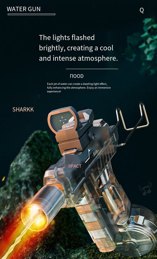 2025 NEW! Automatic Reload Electric Water Gun with Light