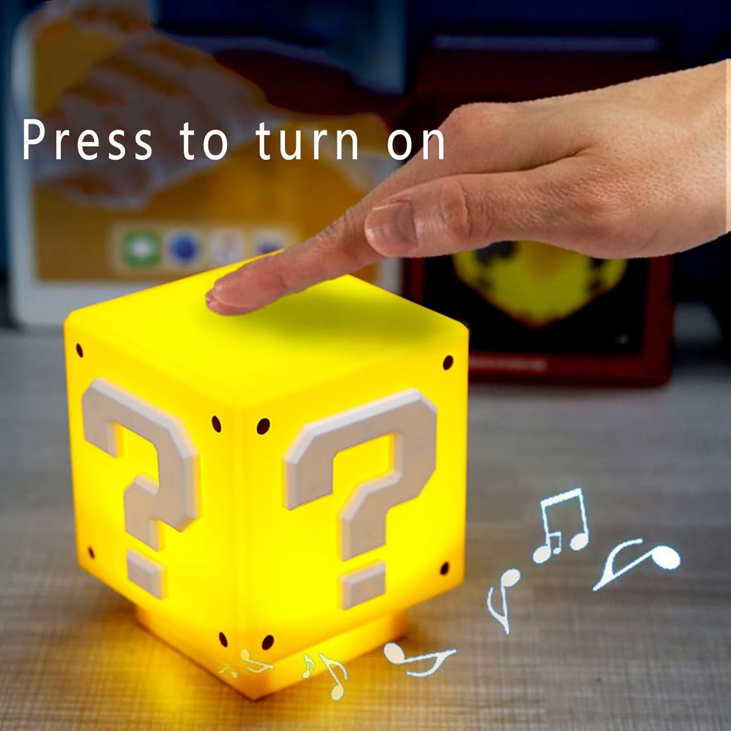 Super Bros Question Block Lamp