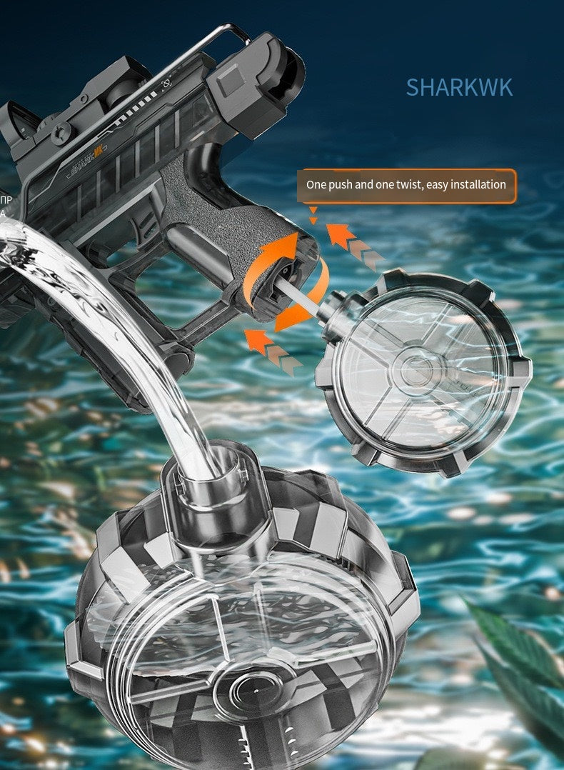 2025 NEW! Automatic Reload Electric Water Gun with Light