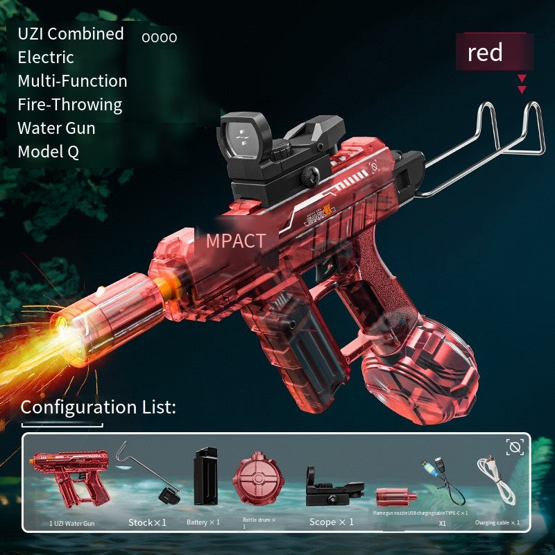 2025 NEW! Automatic Reload Electric Water Gun with Light