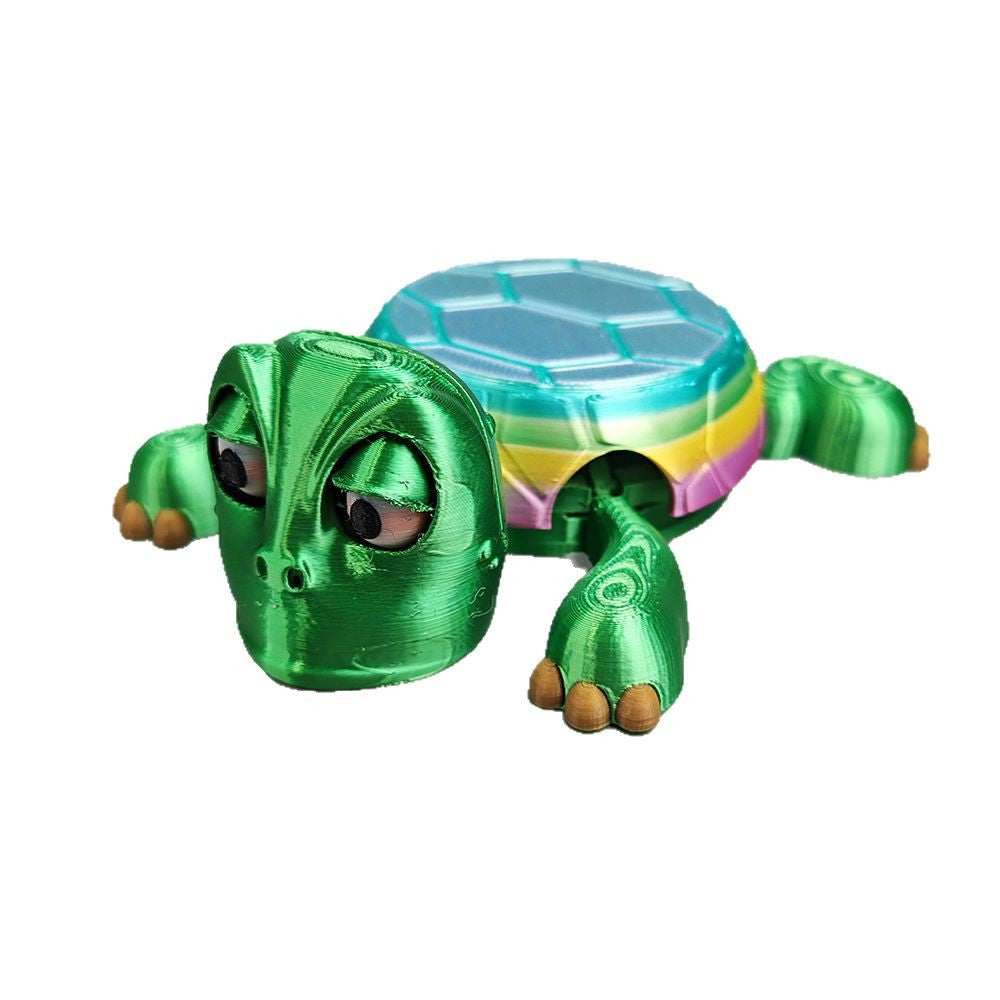 Turtle Coaster with Funny Expression when you put a Glass on His Back