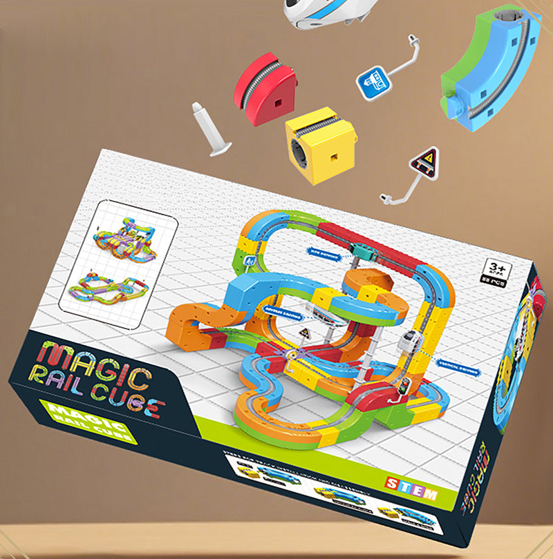 Assembly magic track train set educational toys
