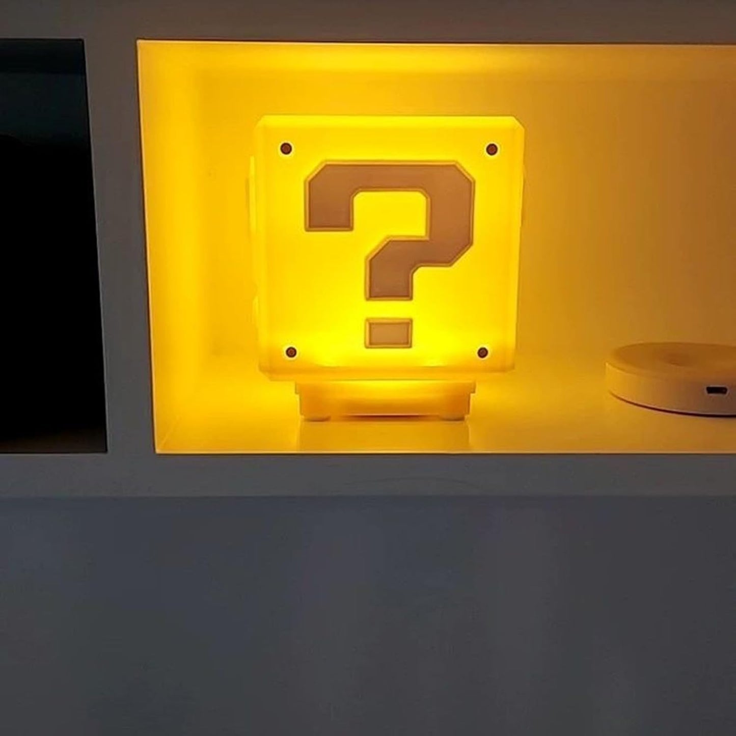 Super Bros Question Block Lamp
