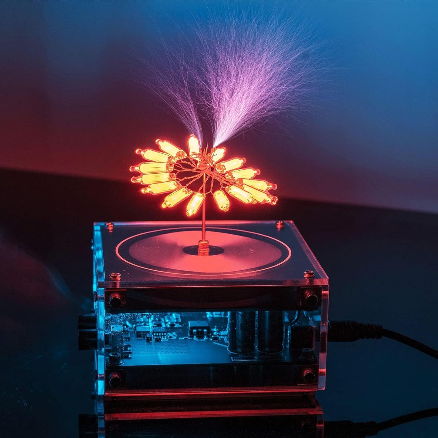 Music Tesla Coil Arc Plasma Coil Desktop Toy