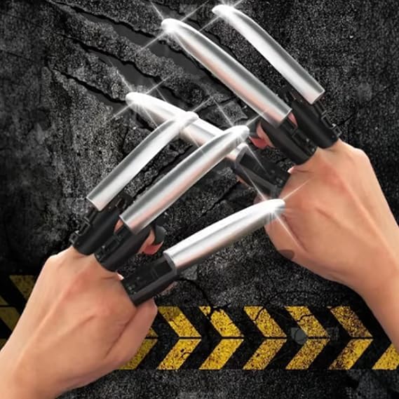 Mechanical Retractable Wolf Claw 6 pcs