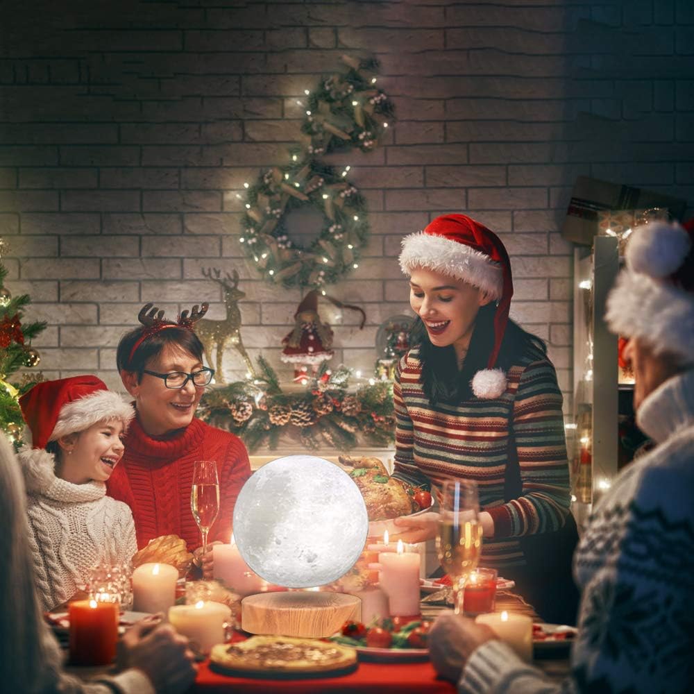 Levitating light bulb,Floating and Spinning in Air Freely