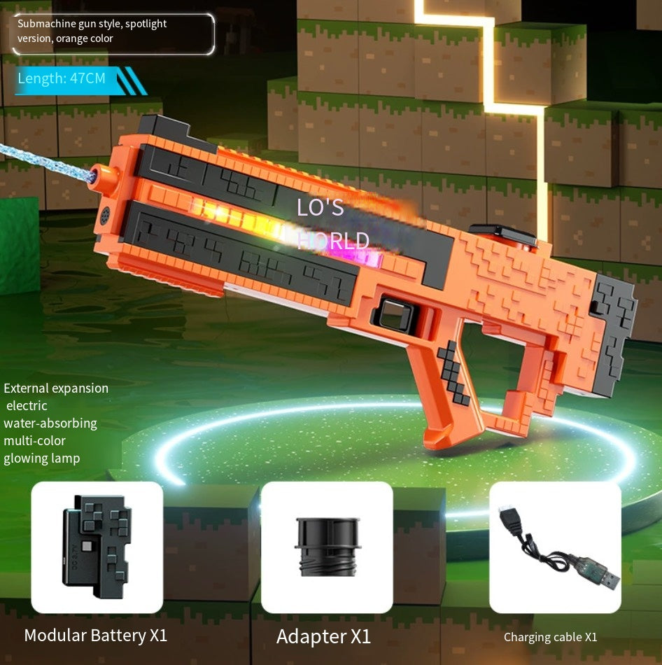 Minecraft Electric Water Gun
