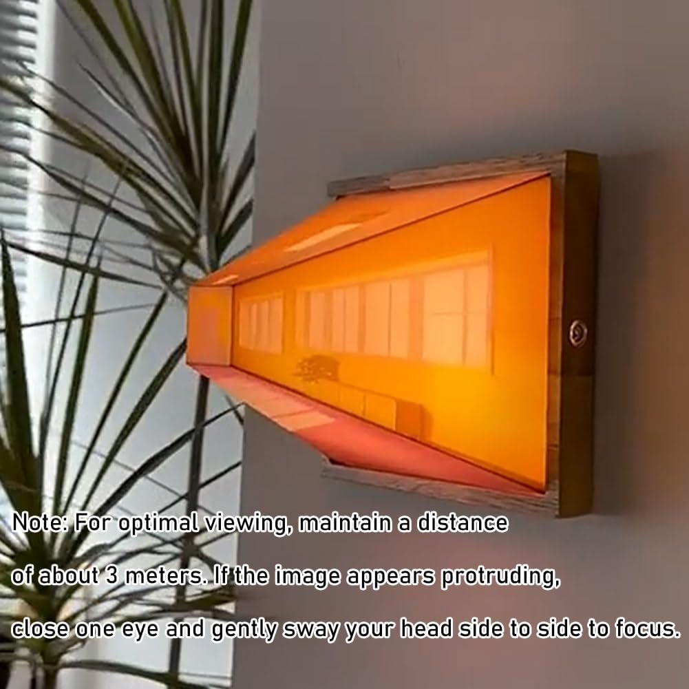Naked Eye 3D Visual Night Light