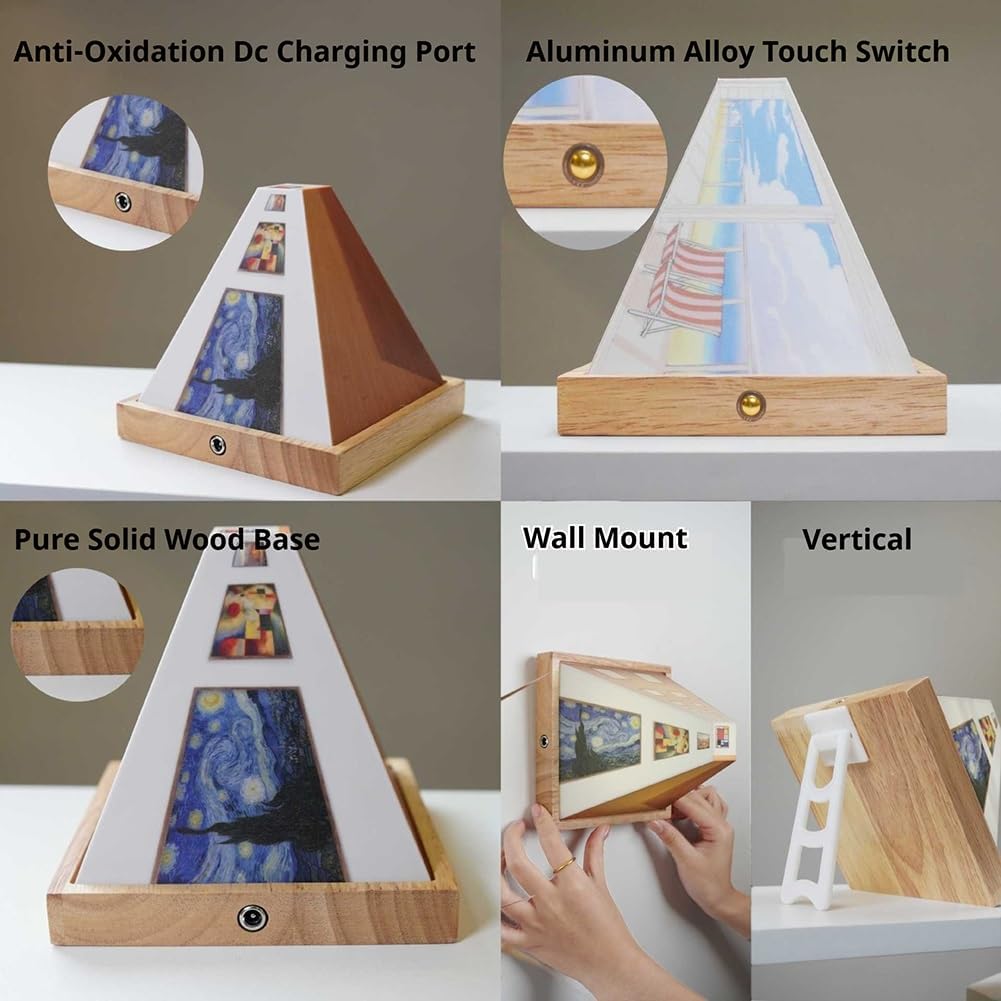 Naked Eye 3D Visual Night Light