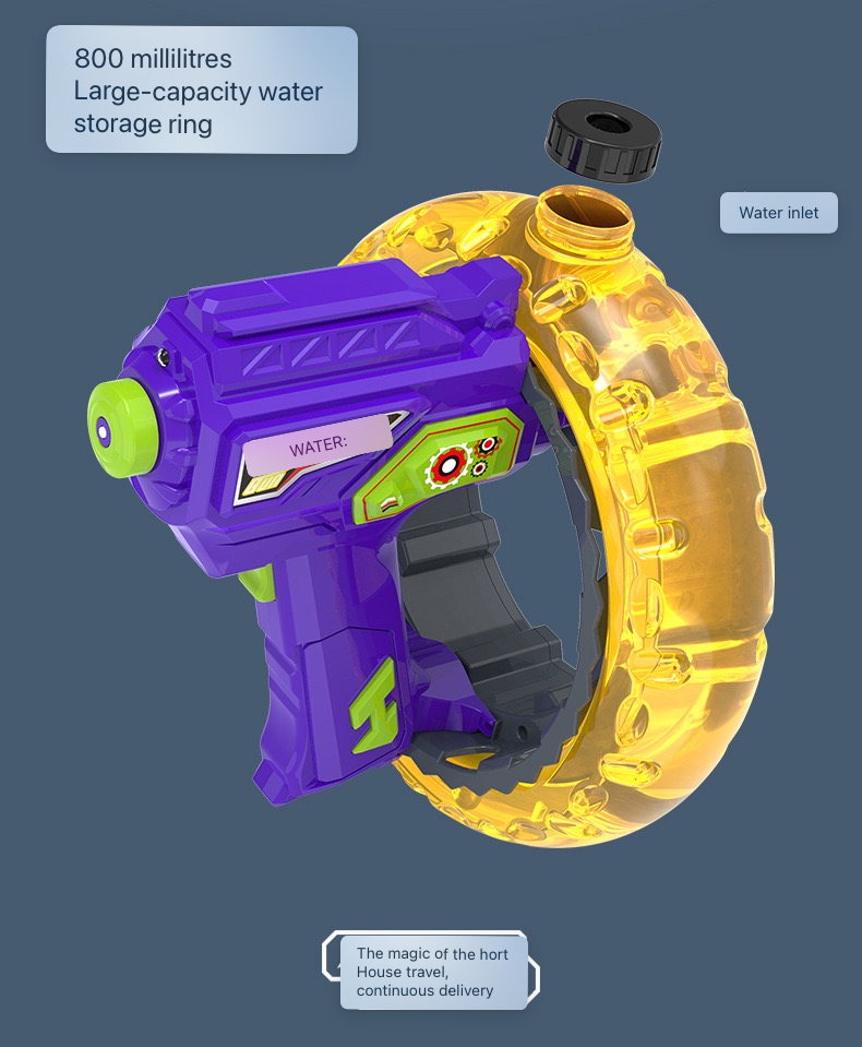 2025 New Energy Ring Electric Water Gun