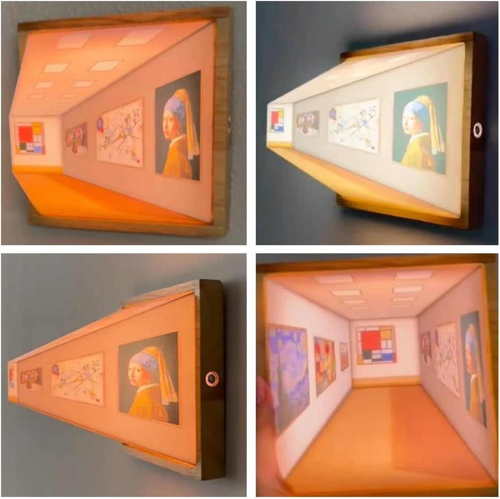 Naked Eye 3D Visual Night Light