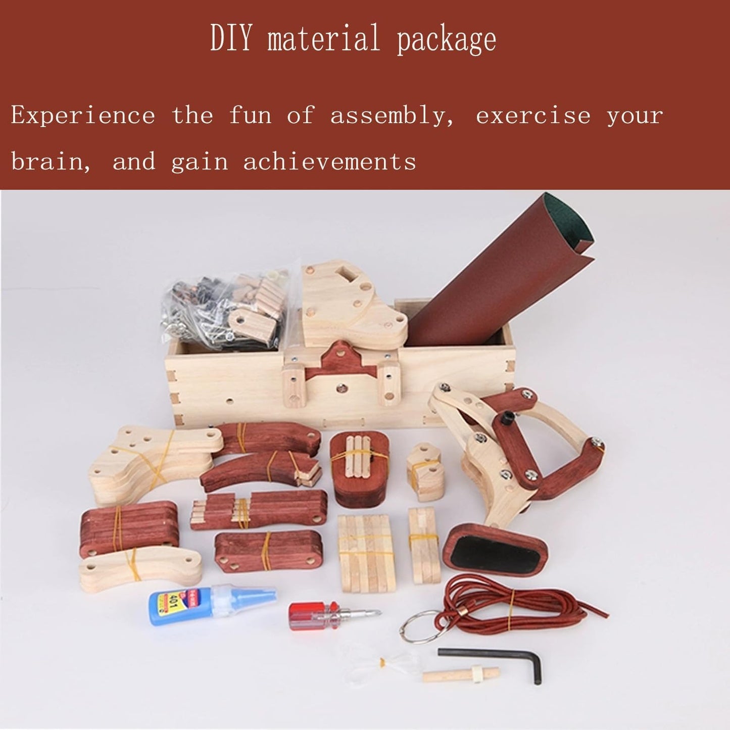 DIY Movable 3D Wooden Cow Puzzle, Suitable for Adults and Children, Wooden Crafts